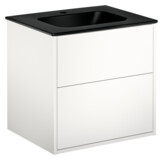 Gustavsberg_Vanity unit_Artic_600_White_WB_Matt black.jpg