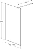 Square 100 shower wall.eps