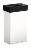 Gustavsberg_Vanity_unit_Artic_Small_White_WB_Matt black_Left.jpg