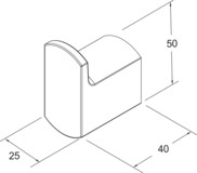 GB41103904 Square Towel hook drawing.eps