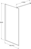 Square 80 shower wall.eps