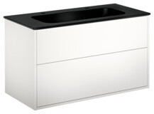 Gustavsberg_Vanity unit_Artic_1000_White_WB_Matt black_2.jpg