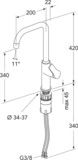 GB41209956 Epic Kitchen mixer drawing.eps
