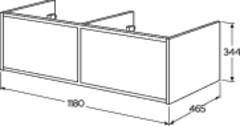 Gustavsberg_Vanity-unit-Ducentic_2 drw_1200mm.eps