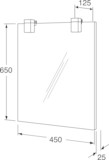 GB7148804500 Mirror with LED light.eps